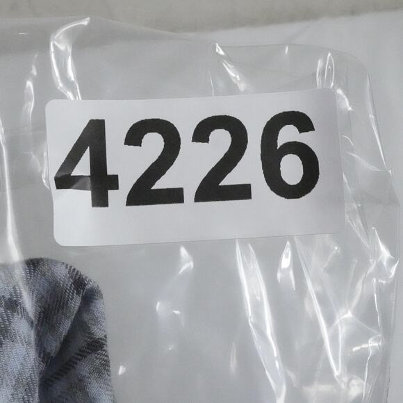 Billy Reid Shirt Mens Large‎ Plaid Gray Blue Standard Long Sleeve Casual Preppy - Picture 16 of 16